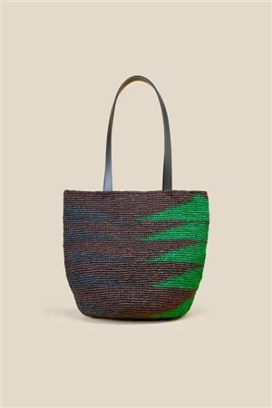 Bolso capazo rafia shops